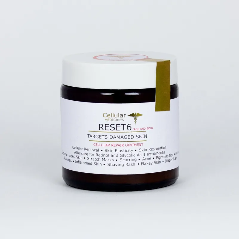 RESET6 targeting damaged skin