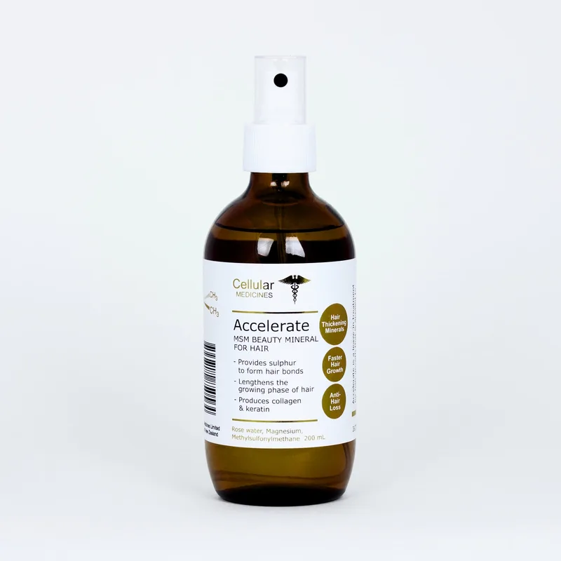 Accelerate for thicker hair