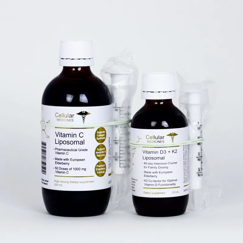 Vitamin C & Vitamin D3 Liposomal combo