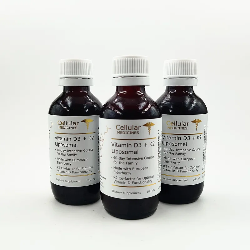 Vitamin D3 + K2 Liposomal – Triple Pack
